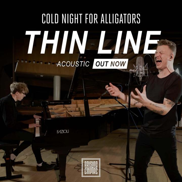 Cold Night For Alligators announce "The Hindsight Notes - Extended" and release bonus track 'Thin Line'(Acoustic)