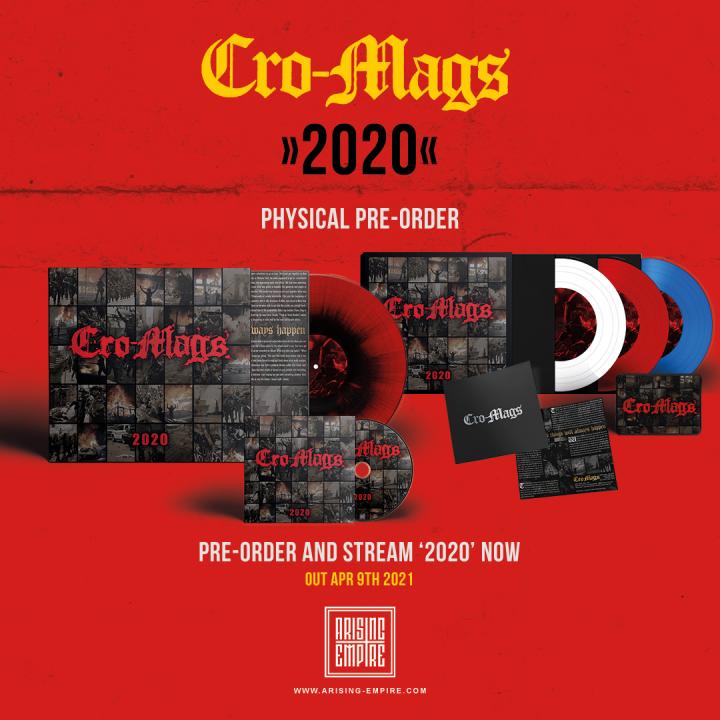 Cro-Mags launch physical pre-orders for Ep »2020«