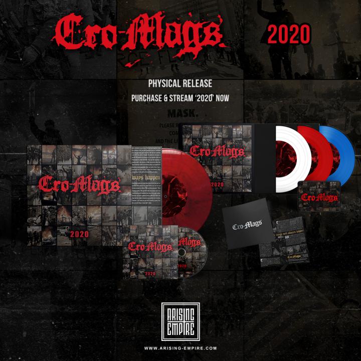 Cro-Mags released physical formats of 2020 EP