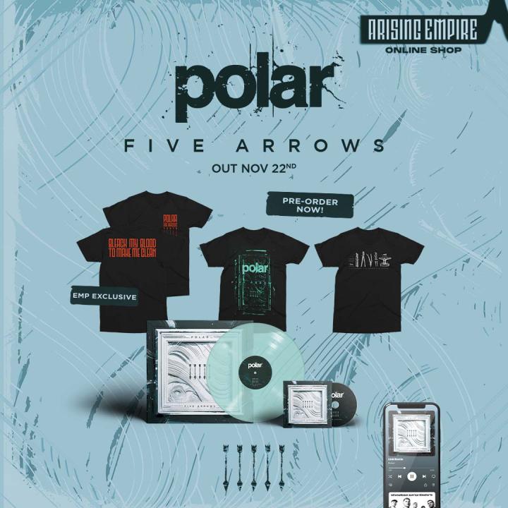 Polar release brand new single Unkillable and start pre-orders for their upcoming album Five Arrows