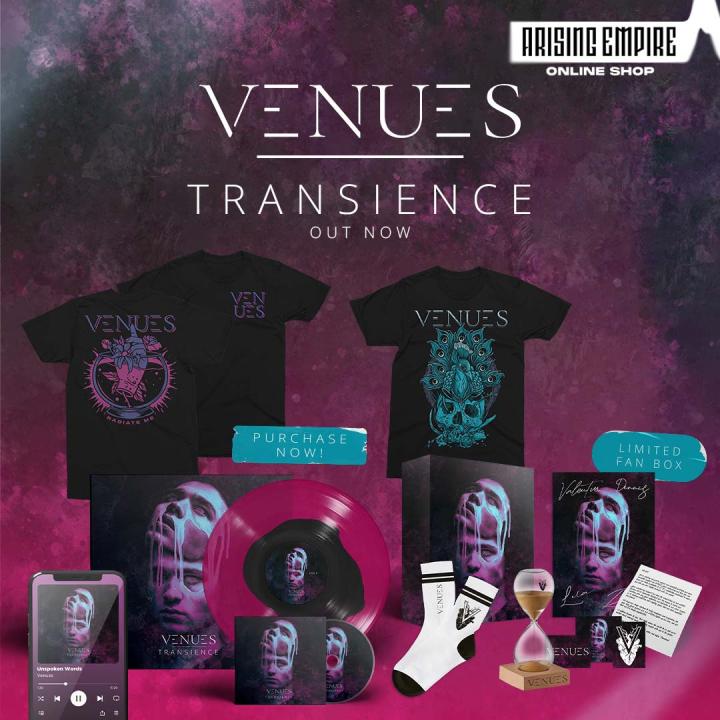 Venues released their brand new album TRANSIENCE!